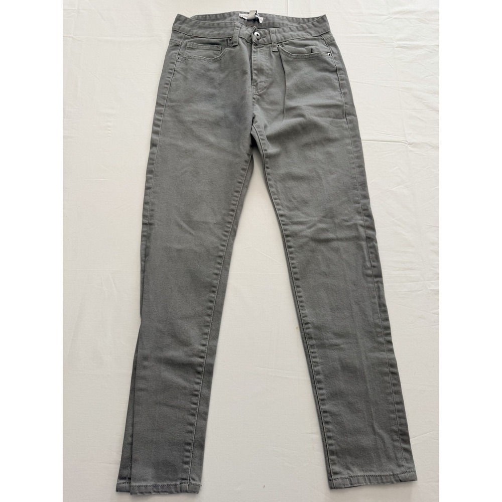 Fashion Nova Jeans Mens 30x30 Gray Medium Wash Slim Skinny Denim Pants Casual